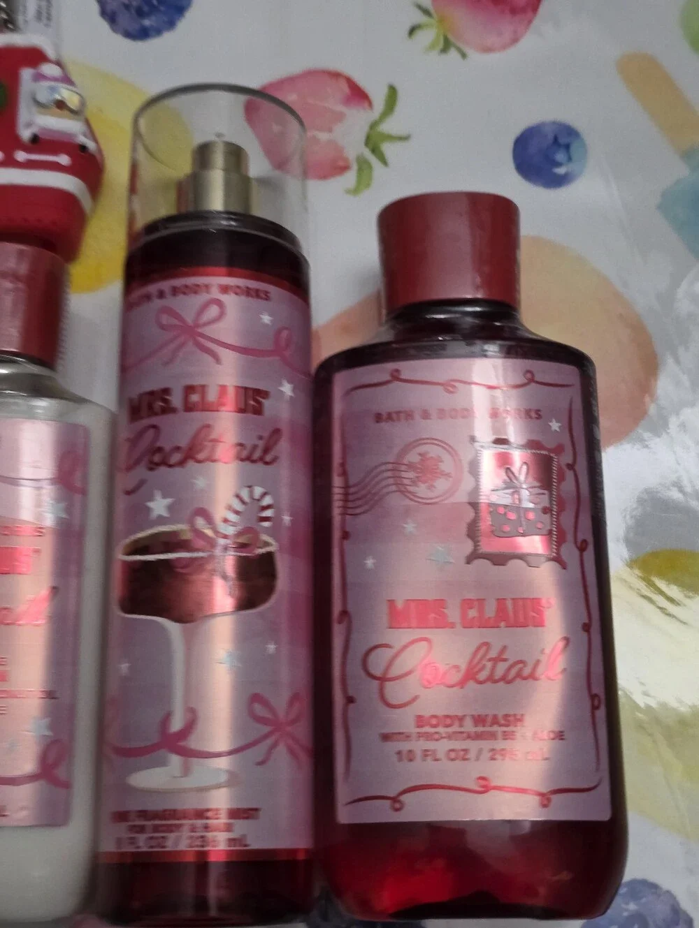 Bath & Body Works Mrs. Claus' Cocktail 6 Piece Body Care Gift Set NEW